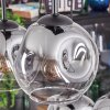 Ripoll Lampadario a sospensione, Lampada a sfera, Lampada a sospensione Chiaro, Grigio fumo, 6-Luci