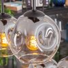 Ripoll Lampadario a sospensione, Lampada a sfera, Lampada a sospensione Chiaro, Grigio fumo, 6-Luci