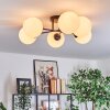Gastor Plafoniera, Lampada a sfera Bianco, 6-Luci