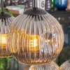 Ripoll Lampadario a sospensione, Lampada a sfera, Lampada a sospensione Grigio fumo, 6-Luci