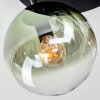 Gastor Plafoniera, Lampada a sfera Blu, Verde, Chiaro, Ramato, 3-Luci