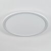 Zuren Plafoniera, Panel LED Bianco, 1-Luce, Cambia colore