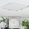 Zuren Plafoniera, Panel LED Bianco, 1-Luce, Cambia colore
