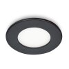 Ramek Plafoniera, Lampada da incasso LED Nero, 3-Luci