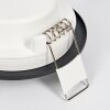 Ramek Plafoniera, Lampada da incasso LED Nero, 3-Luci