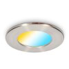 Ramek Plafoniera, Lampada da incasso LED Nichel opaco, 3-Luci