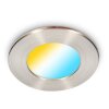 Ramek Plafoniera, Lampada da incasso LED Nichel opaco, 3-Luci