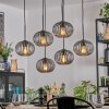 Oravi Lampadario a sospensione, Lampada a sospensione Nero, 6-Luci