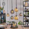 Ripoll Lampadario a sospensione, Lampada a sfera, Lampada a sospensione Ambrato, Grigio fumo, 6-Luci