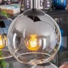 Koyoto Lampadario a sospensione, Lampada a sfera, Lampada a sospensione Blu, Oro, Chiaro, Ramato, Grigio fumo, 6-Luci