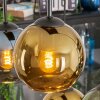 Koyoto Lampadario a sospensione, Lampada a sfera, Lampada a sospensione Blu, Oro, Verde, 6-Luci Koyoto Lampadario a sospensione, Lampada a sfera, Lampada a sospensione Blu, Oro, Verde, 6-Luci