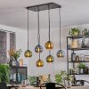 Koyoto Lampadario a sospensione, Lampada a sfera, Lampada a sospensione Blu, Oro, Verde, 6-Luci Koyoto Lampadario a sospensione, Lampada a sfera, Lampada a sospensione Blu, Oro, Verde, 6-Luci
