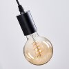 Soungou Lampadario a sospensione, Lampada a sospensione Écru, Nero, 5-Luci