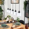 Bassagoda Lampadario a sospensione, Lampada a sospensione Écru, Nero, 5-Luci Bassagoda Lampadario a sospensione, Lampada a sospensione Écru, Nero, 5-Luci