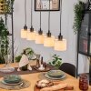 Bassagoda Lampadario a sospensione, Lampada a sospensione Écru, Nero, 5-Luci Bassagoda Lampadario a sospensione, Lampada a sospensione Écru, Nero, 5-Luci