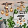 Gastor Plafoniera, Lampada a sfera Oro, Nero, 5-Luci