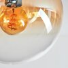 Gastor Plafoniera, Lampada a sfera Oro, Nero, 5-Luci