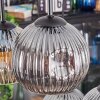 Ripoll Lampadario a sospensione, Lampada a sfera, Lampada a sospensione Ambrato, Chiaro, Grigio fumo, 6-Luci
