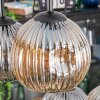 Ripoll Lampadario a sospensione, Lampada a sfera, Lampada a sospensione Ambrato, Grigio fumo, 6-Luci