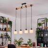 Bassagoda Lampadario a sospensione, Lampada a sospensione Écru, Nero, 4-Luci