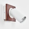 Dalan Applique, Faretto da parete LED Écru, Bianco, 1-Luce