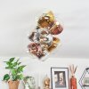 Koyoto Plafoniera, Lampada a sfera Oro, Nero, 8-Luci