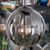 Koyoto Lampadario a sospensione, Lampada a sfera, Lampada a sospensione Grigio fumo, 6-Luci