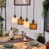 Bassagoda Lampadario a sospensione, Lampada a sospensione Écru, Nero, 4-Luci