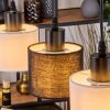 Bassagoda Lampadario a sospensione, Lampada a sospensione Écru, Nero, 4-Luci