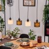 Bassagoda Lampadario a sospensione, Lampada a sospensione Écru, Nero, 4-Luci