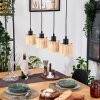 Cavaca Lampadario a sospensione, Lampada a sospensione Écru, Nero, 4-Luci