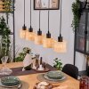 Cavaca Lampadario a sospensione, Lampada a sospensione Écru, Nero, 5-Luci