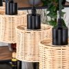 Cavaca Lampadario a sospensione, Lampada a sospensione Écru, Nero, 5-Luci