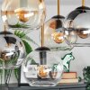 Koyoto Plafoniera, Lampada a sfera Oro, Nero, 5-Luci