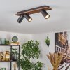 Dalan Plafoniera, Faretto da soffitto LED Écru, Nero, 3-Luci