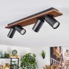 Dalan Plafoniera, Faretto da soffitto LED Écru, Nero, 4-Luci