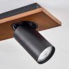 Dalan Plafoniera, Faretto da soffitto LED Écru, Nero, 4-Luci