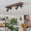Dalan Plafoniera, Faretto da soffitto LED Écru, Nero, 4-Luci