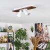 Dalan Plafoniera, Faretto da soffitto LED Écru, Bianco, 2-Luci