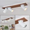 Dalan Plafoniera, Faretto da soffitto LED Écru, Bianco, 3-Luci