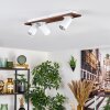 Dalan Plafoniera, Faretto da soffitto LED Écru, Bianco, 3-Luci