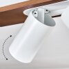 Dalan Plafoniera, Faretto da soffitto LED Écru, Bianco, 3-Luci