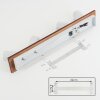 Dalan Plafoniera, Faretto da soffitto LED Écru, Bianco, 4-Luci