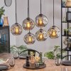 Ripoll Lampadario a sospensione, Lampada a sfera, Lampada a sospensione Grigio fumo, 6-Luci