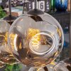 Ripoll Lampadario a sospensione, Lampada a sfera, Lampada a sospensione Grigio fumo, 6-Luci