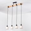 Bassagoda Lampadario a sospensione, Lampada a sospensione Écru, Nero, 4-Luci