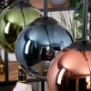 Koyoto Lampadario a sospensione, Lampada a sfera, Lampada a sospensione Écru, Nero, 4-Luci