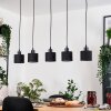 Bassagoda Lampadario a sospensione, Lampada a sospensione Écru, Nero, 5-Luci