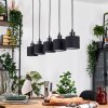 Bassagoda Lampadario a sospensione, Lampada a sospensione Écru, Nero, 5-Luci