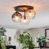 Koyoto Plafoniera, Lampada a sfera 30 cm Ambrato, Chiaro, Grigio fumo, 3-Luci Koyoto Plafoniera, Lampada a sfera 30 cm Ambrato, Chiaro, Grigio fumo, 3-Luci
